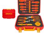 Ingco Hkith1601 16pcs Insulated Hand Tools Set