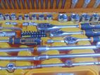 INGCO Multi-Piece Mechanics Combination Tool Set Herman HT 0681