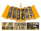 Ingco Tool Chest / Metal Box Set with 59pcs Hand Tools