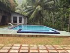 Ingiriya, 15 Acres of Cultivated Land with Kabana & Pool For Sale