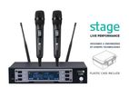 INKEL R-2200H/H Dual Wireless Professional Microphone System (Original)