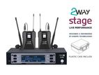 INKEL R-2300 Wireless Clip On Microphone System 2-Way (Original)