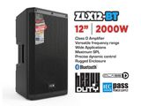 INKEL ZLX-12BT 12" 2000W PROFESSIONAL ACTIVE SPEAKER WITH BT (ORIGINAL)
