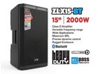 INKEL ZLX-15BT 15" 2000W PROFESSIONAL ACTIVE SPEAKER WITH BT (ORIGINAL)