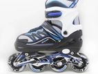 Inline Roller Skate Shoes 4 Wheels Sneakers Medium Size, Adjustable
