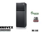 INNOVEX 250L Inverter Double Door Refrigerator