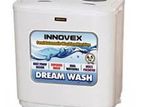 Innovex 6.5kg Semi Automatic Washing Machine DSAN65P
