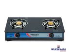 Innovex Black Tempered Gas Stove