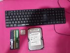 Intel Core 2 Duo,ddr3 1GB and 2GB Ram,80GB Hard,tech Pro Keyboard