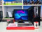 Intel Core i3 2nd Gen Desktop Full Set PC with 120GB SSD