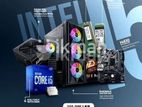 INTEL CORE I5 10TH GEN 8GB DDR4 RAM 256GB M.2 SSD USED ASSEMBLE PC