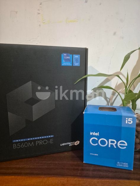 Intle Process Intel Core i5 Processor With MSI B560M Pro-E Motherboard Combo for Sale ...
