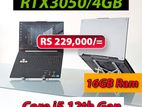 intel core i5 12500H -16GB DDR4 Ram -512GBNvme -GeForce RTX™ 3050/4GB