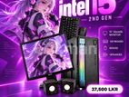 INTEL CORE I5 2ND GEN DDR3 8GB RAM 128GB SSD & 500 HDD FULL SET 19" | ikman