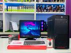 INTEL CORE I5 4TH GEN DESKTOP FULL SET COMPUTER WITH 17 INCH MONITOR