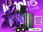 INTEL CORE I5 8TH GEN DDR4 8GB RAM 128GB SSD & 500 HDD FULL SET 19"