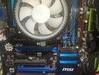 Intel Core i7 4770 with MSI B85 Gaming Board, 24GB RAM