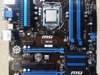 Intel Core i7 4770 with MSI B85 Gaming Board 8GB RAM Parts Set