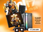 INTEL CORE I7 4TH GEN DDR3 8GB RAM 128GB SSD & 500 HDD FULL SET 19"