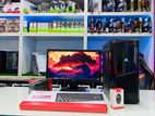 INTEL CORE I7 7TH GEN DESKTOP FULL SET COMPUTER WITH 20 INCH LED MONITOR