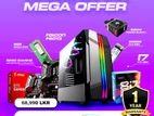 Intel Core I7 7th Gen Gaming Computer Used with 8GB RAM 256GB SSD
