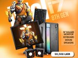 INTEL CORE I7 8TH GEN DDR4 8GB RAM 128GB SSD & 500 HDD FULL SET 19"