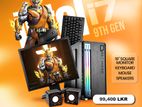 INTEL CORE I7 9TH GEN DDR4 8GB RAM 128GB SSD & 500 HDD FULL SET 19"