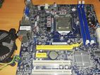 Intel i3 1st Gen + H55 Motherboard Stock Cooler Combo Set