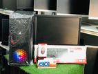 Intel i3 6th Gen 8GB RAM 500GB HDD 19" Monitor Full Set