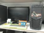 Intel i5 4th GEN / 8GB RAM 500GB HDD 22" LED Monitor Full Set