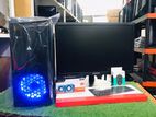 Intel i7 2nd Gen / 8GB RAM 500GB HDD 22" LED Monitor Full Set