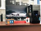 Intel i7 4TH Gen 8GB RAM 500GB HDD 22" LED Monitor Full Set