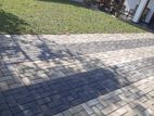 Interlock Bricks and Malaysian Grass