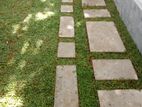 Interlock Paving and Grass Planting