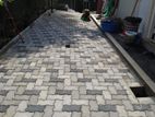 Interlock paving & Grass Planting