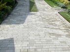 Interlock paving & Grass Planting