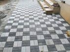 Interlock Paving & Grass Planting