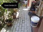 Interlock paving & Grass Planting