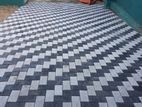 Interlock paving & grass Planting