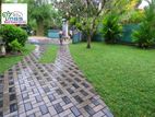 Interlock Paving Design Landscaping Garden Grass Service