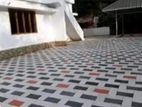 Interlock paving - ,grass planting Maharagama