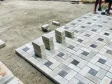 Interlock Paving Installation and Grass