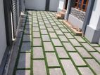 Interlock Paving With Malaysian Grass