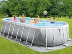 Intex Oval Prism Frame Swimming Pool