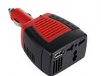 inverter 150w Phone / laptop Charger 12v to 230v new + USB -