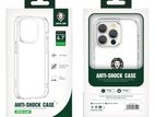 iPhone 14 Green Lion Crystal Clear Anti-Shock Case