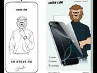 iPhone 15 Pro Max Green Lion 9H Steve HD Tempered Glass