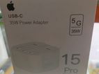 iPhone 15 Pro (Max)35W Power Adapter
