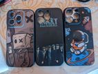 iPhone 16 Pro Silicone Case / Cover - Printed Set of 3