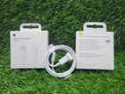 iPhone C to Lighting charging cable